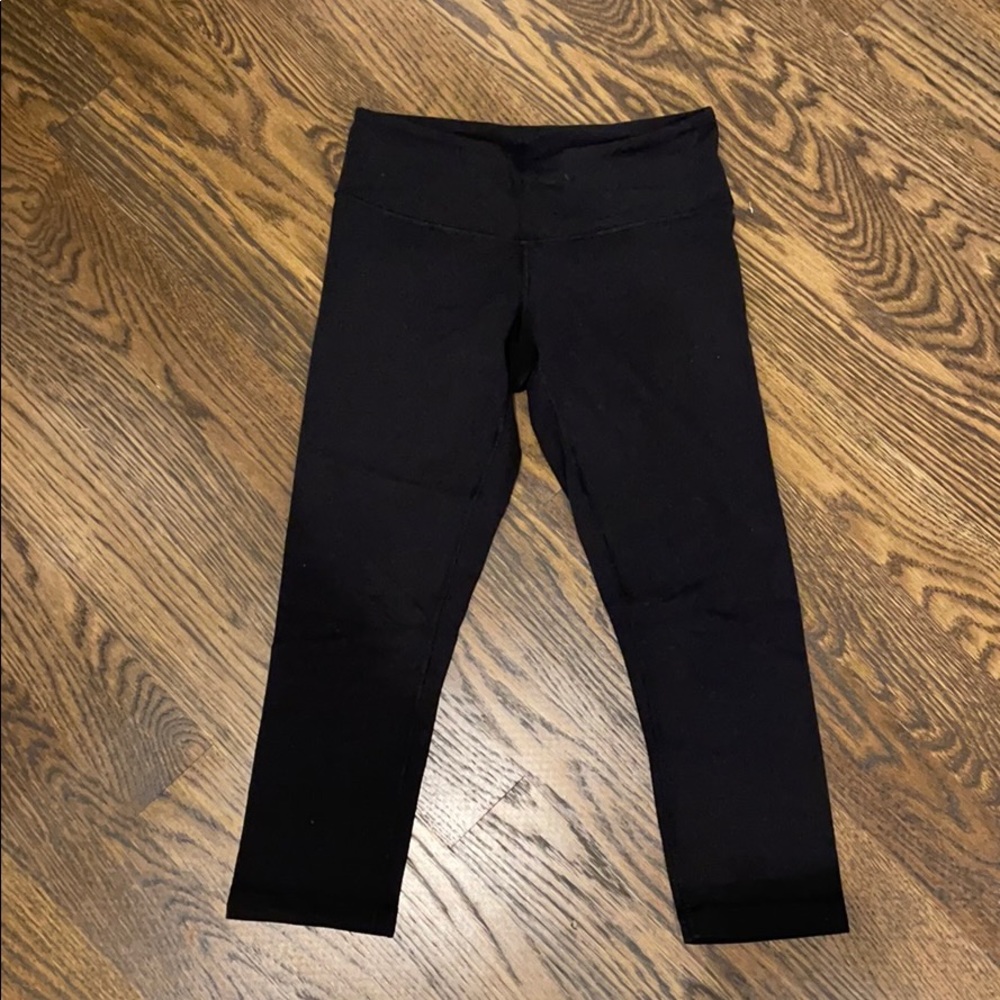 Lululemon wunder under crops black